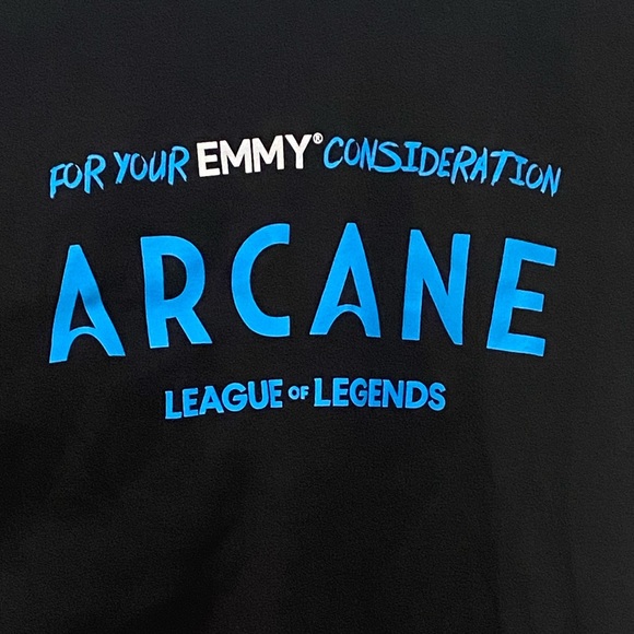 Arcane Tee shirt black league of legends. Limited edition - Picture 3 of 3